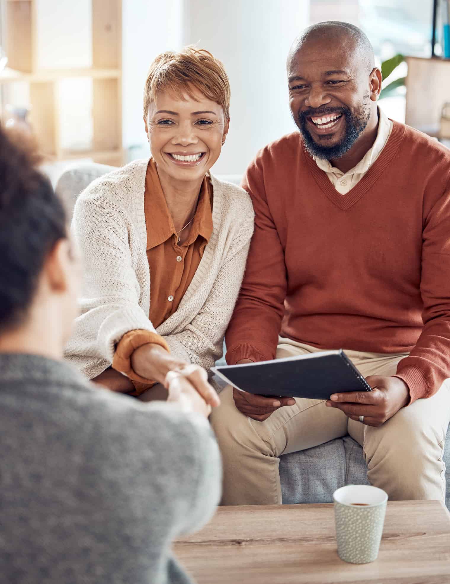 Couple working on their Will in Albany, NY