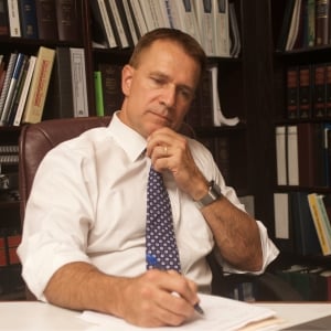 Louis Pierro working