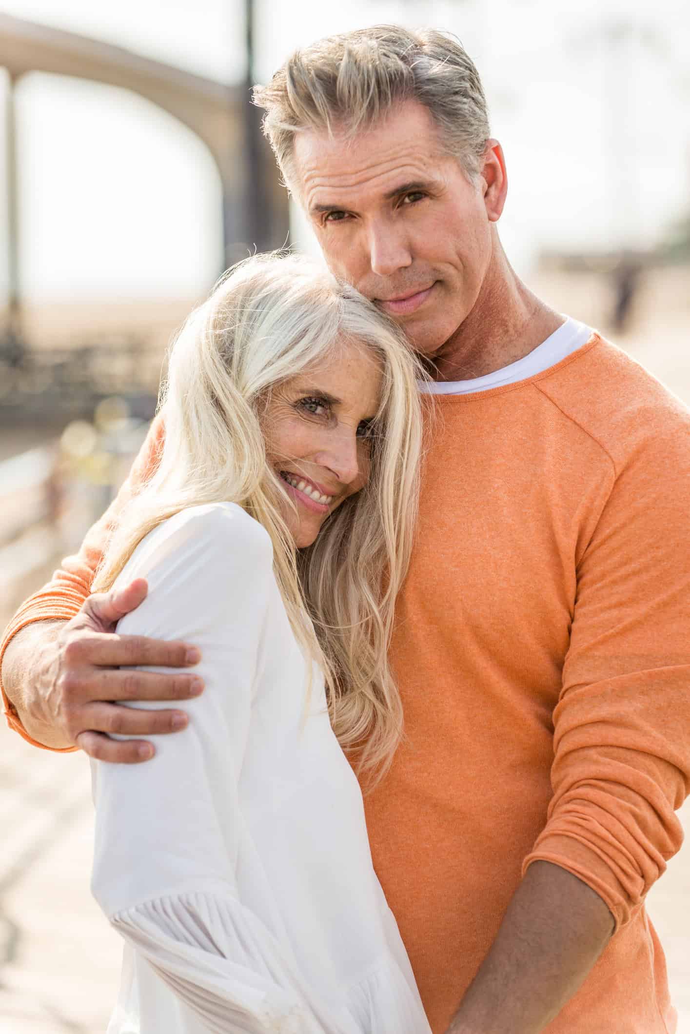 Older Couple Smiling Older Couple Smiling